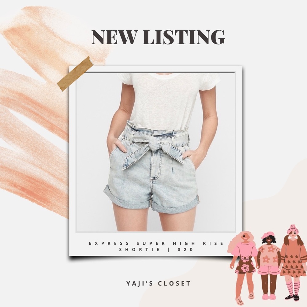 EXPRESS Super High Rise Shortie